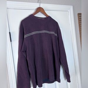 Vintage Arrow Men's Purple Sweater - XXL